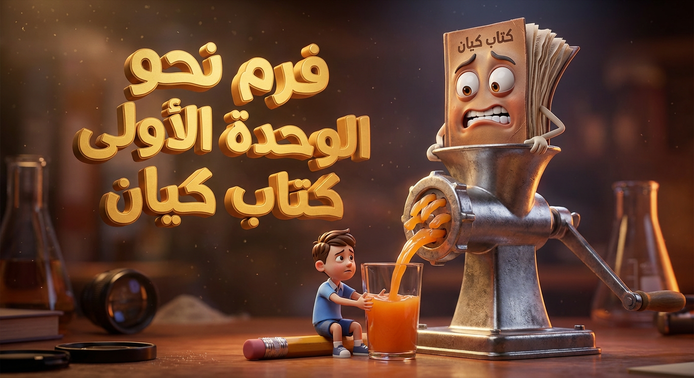 حل كتاب كيان الوحدة الأولى